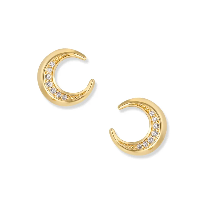 Ohrringe Muna Gold Mond