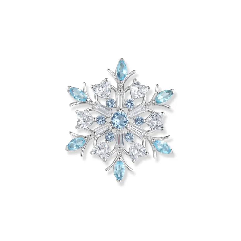 Anhänger Frosty Schneeflocke